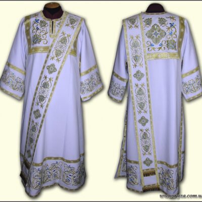 дьяконское облавчение, дияконське облачення, orthodox deacon's vestments