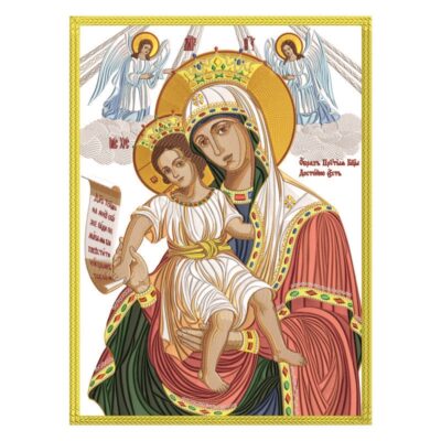 Ікона/Лик вишитий