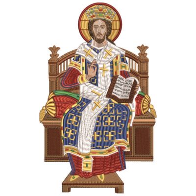 Лик Спаситель на троні